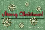 Christmas Snowflake Card